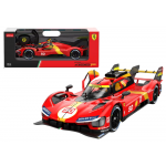 Auto na diaľkové ovládanie 1:24 - Ferrari 499P červené